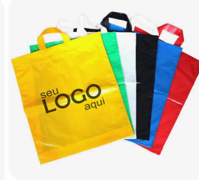 Sacolas coloridas